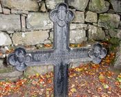 August Christian Baumann (1770-1831) ble sølvverksdirektør i 1816. Han er gravlagt på Seminarkirkegården i Kongsberg. Foto: Stig Rune Pedersen