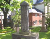 August Friedrich von Wackenitz' gravminne. Foto: Stig Rune Pedersen