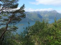 Austefjorden Aurstadråsa mot Årsetøya