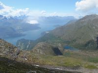 Austefjorden Blåfjellet mot Furneset Mek Folkestad
