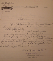 232. Auto Chaufførskole Mo i Ranen 1923 testimonium.png