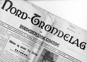 Avishode til Nord-Trøndelag og Nordenfjeldsk Tidende 2. november 1922 0001.jpg