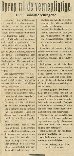 Avisklipp fra Folkeviljen 2911 1918.jpeg