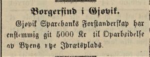 Avisklipp om Gjøvik i Fredriksstad Tilskuer 24.09. 1910.jpg