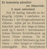 281. Avisklipp om forlis 1 i Nordlys 15.04.1908.jpg