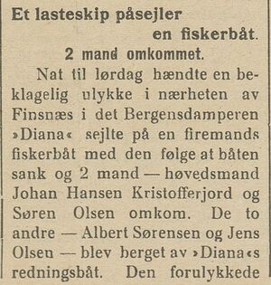 Avisklipp om forlis 1 i Nordlys 15.04.1908.jpg