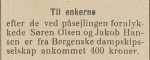 Avisklipp om forlis i Nordlys 17.06.1908.jpg