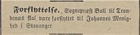 142. Avisklipp om sogneprest Bull i Tromsø Amtstidende 11.05. 1889.jpg