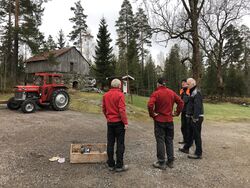 Klart for oppstart av restaureringen 11. mai 2021.