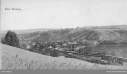 Bøn stasjon, oversikt. Jernbanemuseet