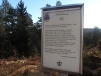 Informasjonsskilt ved Bakås skanse satt opp av Groruddalen Historielag. Foto: Stig Rune Pedersen