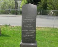 Bakermester Herman Nordbys familiegravminne. Foto: Stig Rune Pedersen