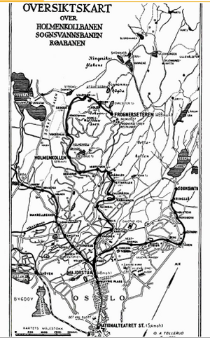 Banekart 1948 Fra Holmenkollbanen 50 år.png