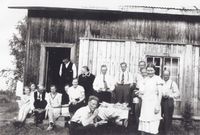 Barnedåp i Lybekk i 1942.