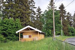 Risløkka barnepark i Oreliveien 30 i Oslo. Revet i 2015. Foto: Roy Olsen (2015).