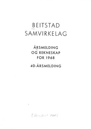 Beitstad Samvirkelag - Årsmelding og rekneskap 1968 s 2.jpg