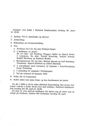 Beitstad Samvirkelag - Årsmelding og rekneskap 1968 s 3.jpg