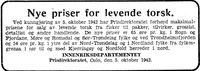 1. Bekjentgjørelse om fiskepriser i Adresseavisen 8.10. 1942.jpg