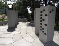 Den navnede minnelunden på Bekkelaget kirkegård ble etablert i 2012. Foto: Stig Rune Pedersen