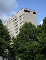 Bergen rådhus, oppført 1971-74. Foto: Stig Rune Pedersen