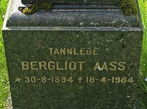 Bergliot Aass gravminne Oslo.jpg