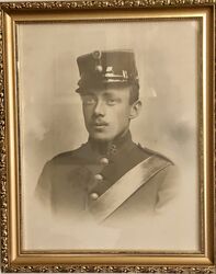 Bernt Hagen ung kadett.