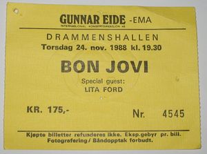 Billett Drammenhallen 1988.jpg