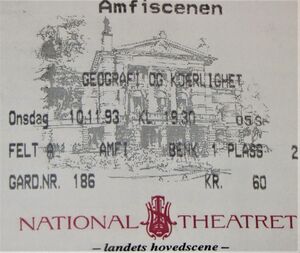 Billett Nationaltheatret 1993.JPG