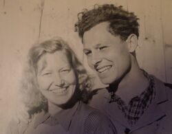 Birgit og Finnur Finnsen. Ukjent fotograf.