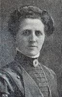Anna Birkeland var en av de første kvinnelige agenter for DNT, og kom til Vaggen i 1912.Foto fra Det Norske Totalavholdsselskap 1909-1919