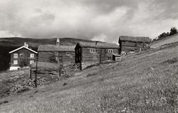 Den freda garden Bjølstad i Heidal. Foto: Halvor Vreim