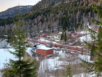 Bjørgeseter med tog