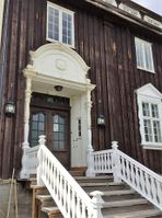 Den tidligere adm. bygningen ved Bjørkåsen, som i dag er museum. Foto: Magne Pedersen