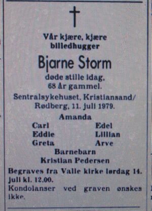 Bjarne Storm billedhugger dødsannonse.JPG