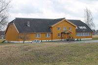 Nansenbygget på Blaker skanse har navn etter arkitekt Odd Nansen. Foto: Chris Nyborg (2014).