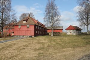 Blaker skanse artilleribygningen og krutthuset.JPG