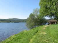Bogstadvannet sett fra Bogstad gård i nordlig retning Foto: Stig Rune Pedersen
