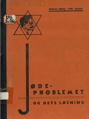 Bokomslag Jødeproblemet og dets løsning.jpg