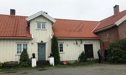 Bolig og renseanlegg ved Berg gård i Skedsmo. Foto Steinar Bunæs.