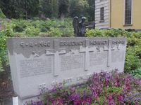 Krigsminnesmerke på Bragernes kirkegård. Foto: Stig Rune Pedersen