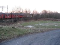 Branntomta nederst i Gressrudveien 2007.