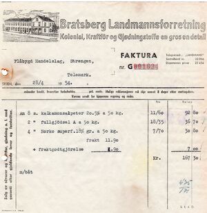 Bratsberg Landmannsforretning 1954.jpg