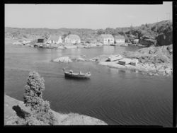 Motiv fra Brekkestø. Foto: Jac Brun (1957).