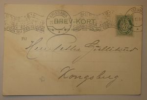 Brevkort til Kongsberg 1913.JPG