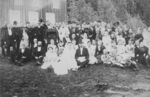 Bryllup i Vestfossen i 1891 (oeb-223884).jpg
