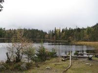 Fra setervollen på nordsiden av vannet