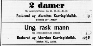 Buskerud og Akershus kavringfabrikk.JPG