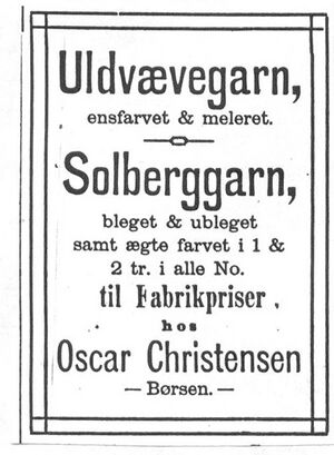 Buskeruds Blad 03 09 1886 - Annonse, Solberg Spinderi.jpg