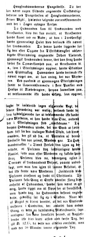 Buskeruds Blad 14 03 1886 - Hougsundmorderens Paagribelse.jpg