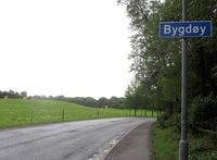 Motiv fra Dronning Blancas vei, som fører inn til Bygdøy. Foto: Stig Rune Pedersen